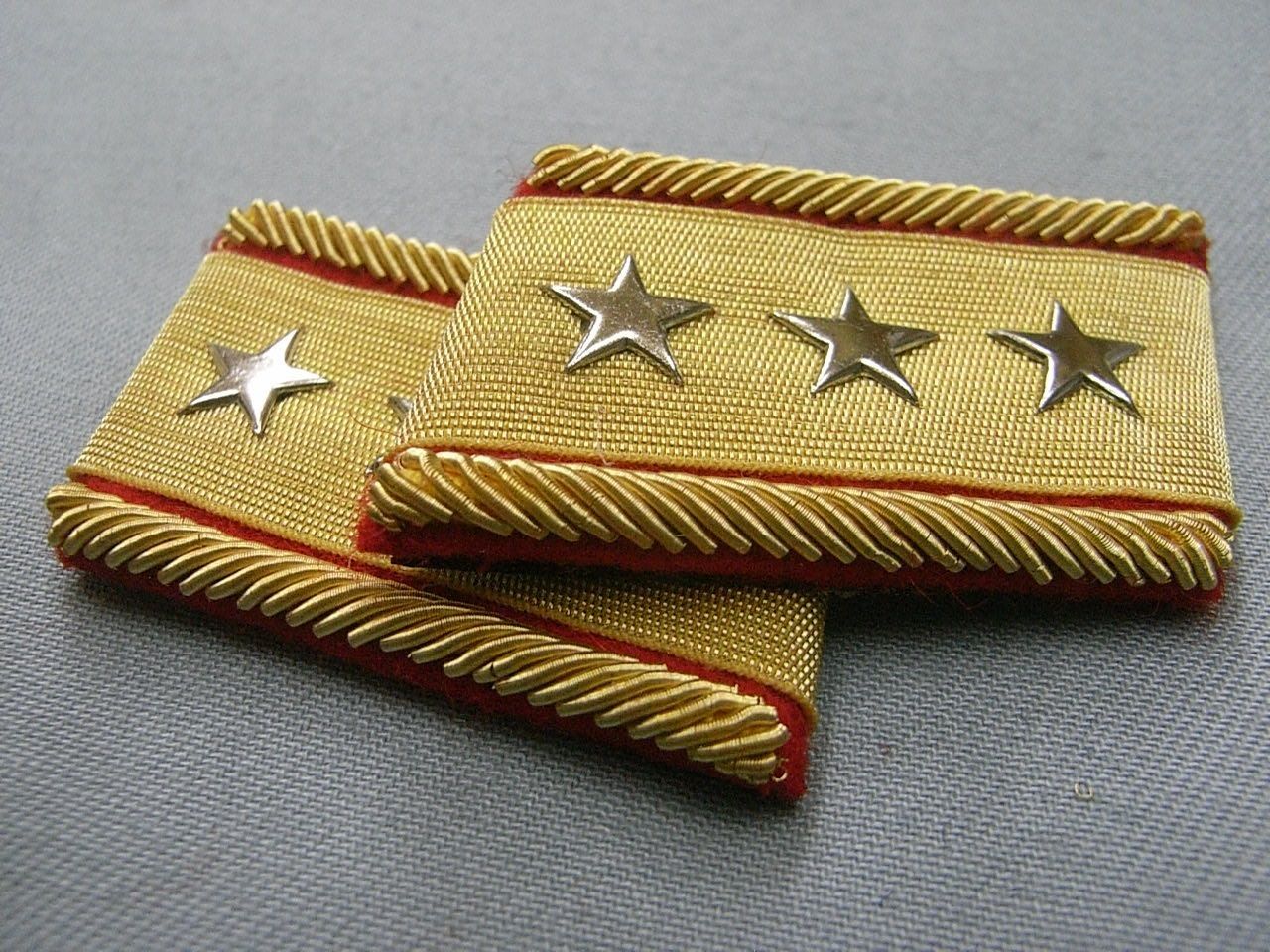 ☆日本陸軍襟章レプリカ 三式 「大将」階級章☆新品 - メルカリ