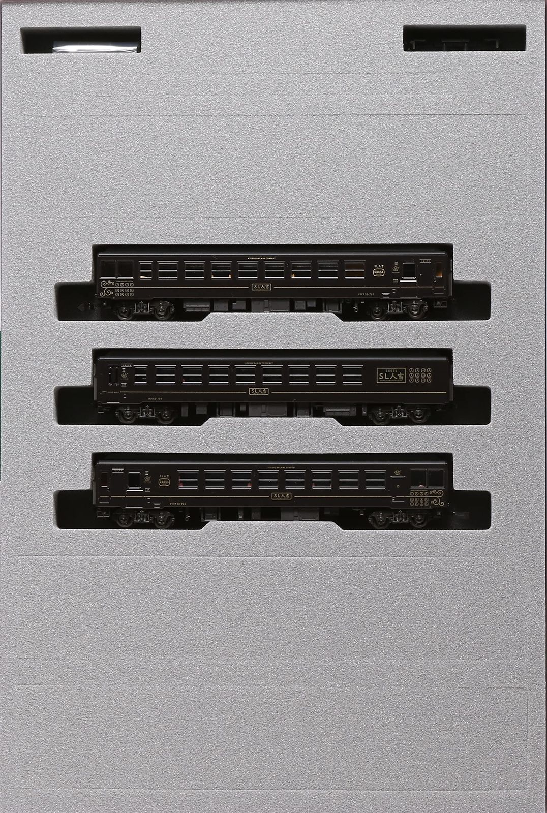 KATO 50系700番代　SL 人吉　3両　10-1728 JR 国鉄　客車 N) 10-1728 50系700番代 「SL人吉」 3両セット(客車のみ