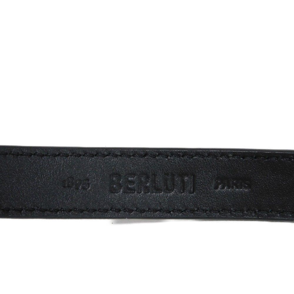 Berluti ベルルッティ ブラスレ スクリットレザー 新ロゴ エンボス