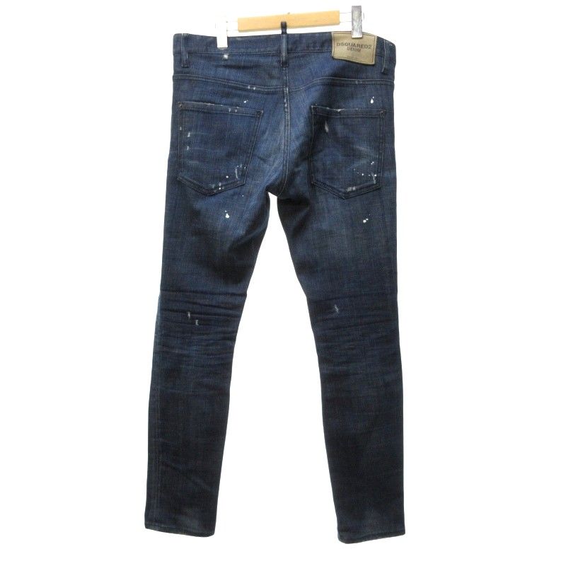 希少 ビッグジップ 美品】DSQUARED2 SKATER スケーター デニム