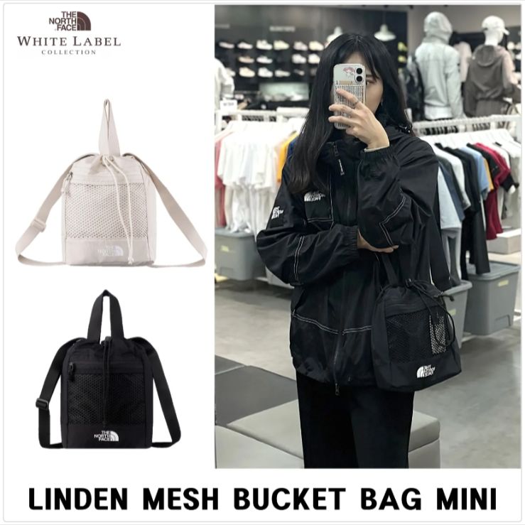 バッグ NN2PR14 LINDEN MESH BUCKET BAG MINI ノースフェイス]LINDEN MESH バケットバッグ ミニ☆25SS☆男女