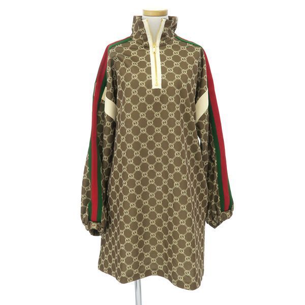 グッチ テクニカルジャージドレス 678689 Bランク