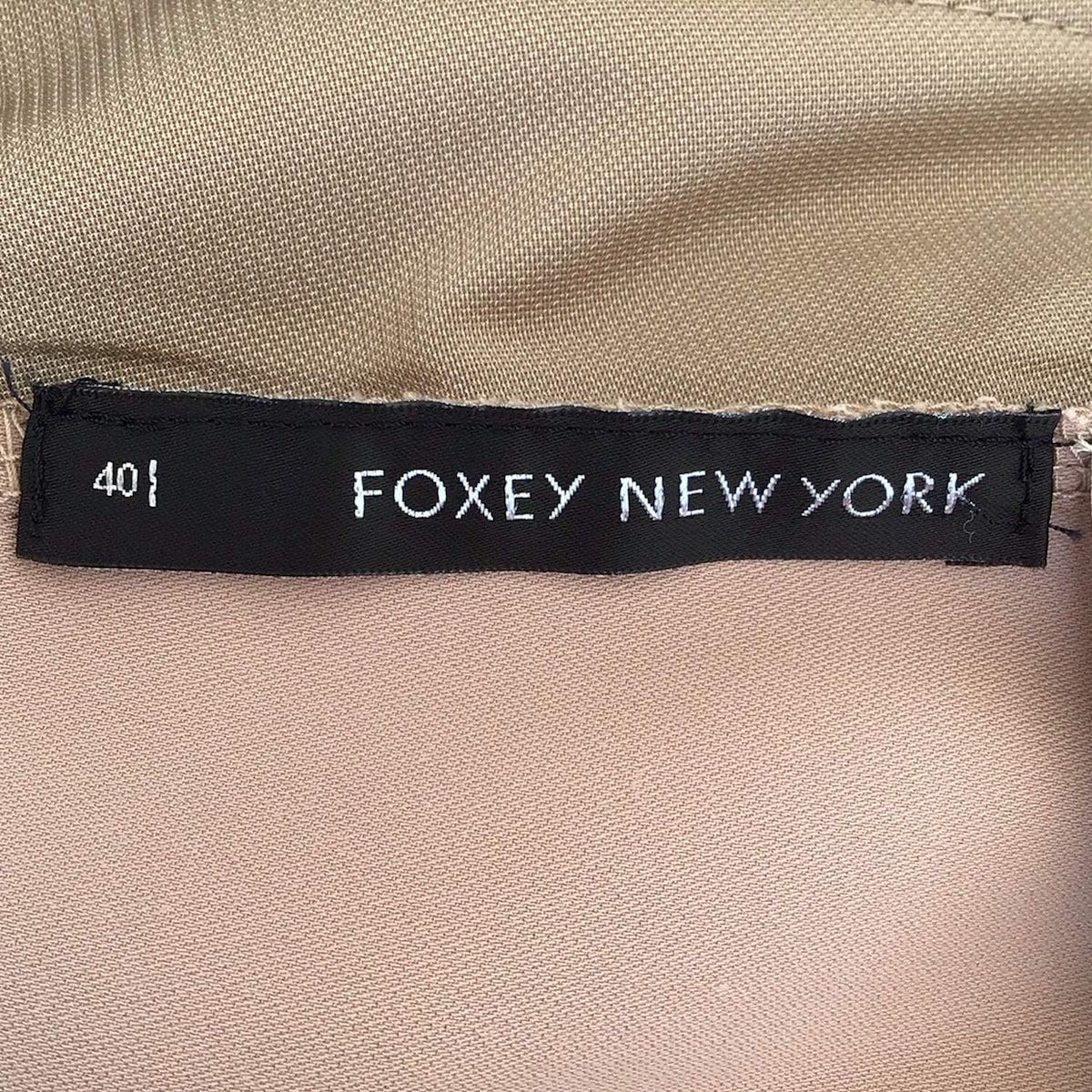 FOXEY NEW YORK(フォクシーニューヨーク) ワンピース サイズ40 M