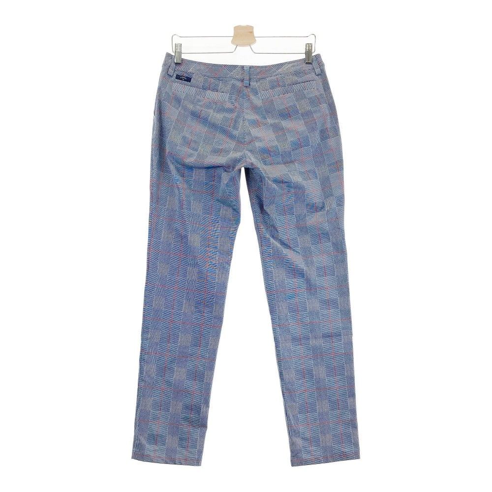 Callaway チェック柄 ゴルフパンツ キャロウェイ 8WAYストレッチ チェック柄 裏起毛 ロング