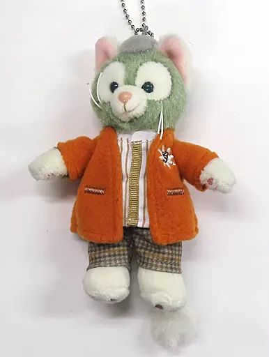 中古】ぬいぐるみ ジェラトーニ ぬいぐるみバッジ 「ダッフィー