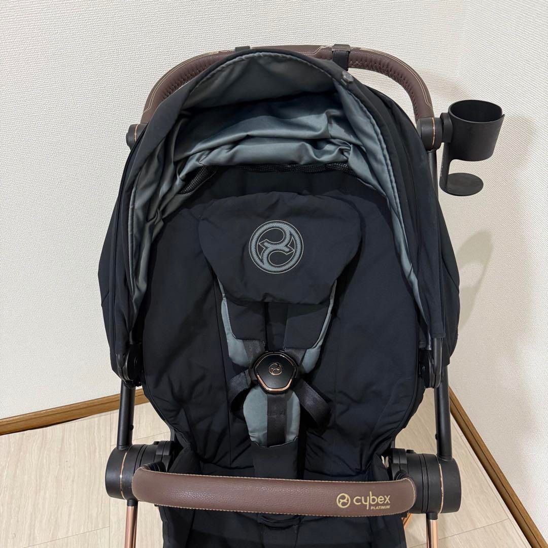 極美品 Cybex ミオス JP3 ローズゴールド ワンプルハーネス ベビーカー
