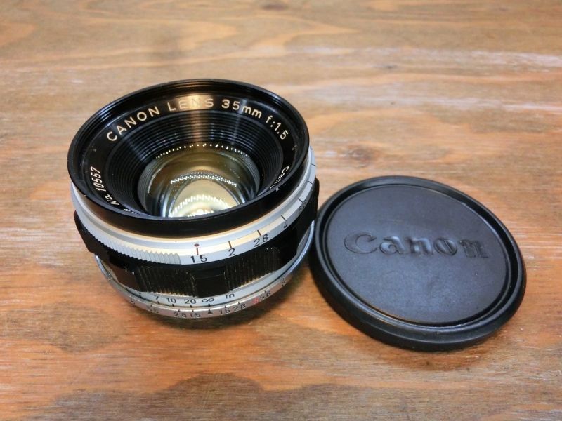 7628 Canon LENS 35mm 1.5 ライカ L39マウント Lマウント