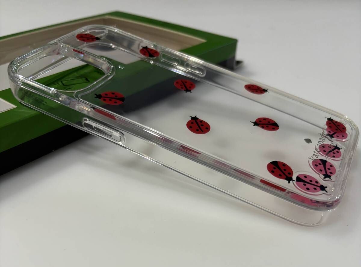 ☆新品☆ KATE SPADE iPhone14Proケース クリア KA555 KATE SPADE ケイトスペード iPhone14 13 Pro ケース クリア KA555