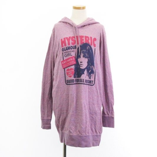 ヒステリックグラマー HYSTERIC GLAMOUR 良品 パーカー ワンピース