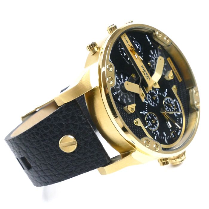 DIESEL ディーゼル ミスターダディ 腕時計 電池式 DZ-7371 メンズ 中古