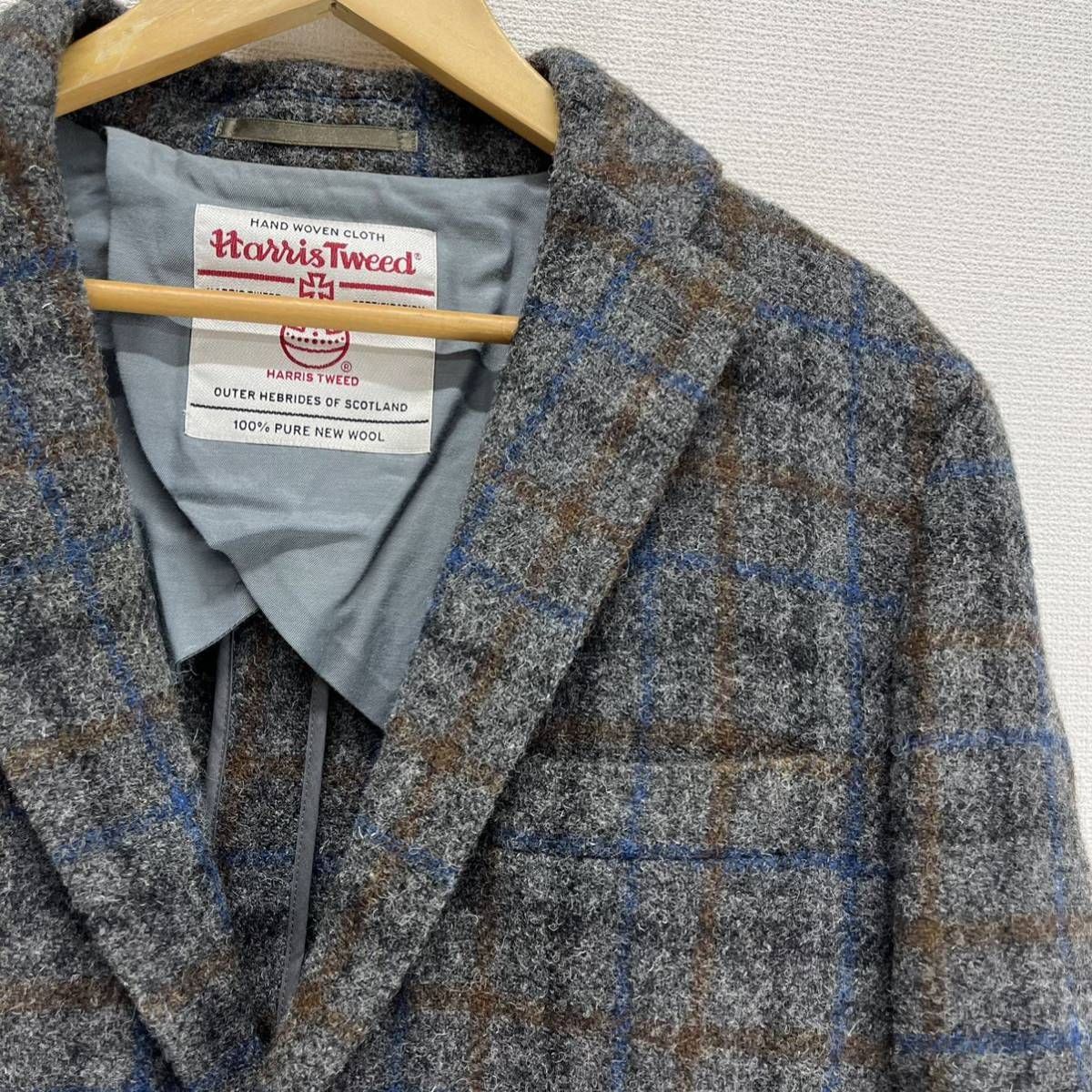 URBAN RESEARCH × Harris Tweed アーバンリサーチ ハリスツイード RA97-17M010 ウールテーラードジャケット  チェック L 10085622 - メルカリ