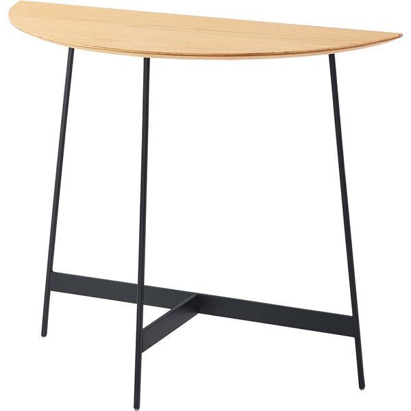 コンソール ナチュラル （約W83×D35×H72cm） 最新 組立式