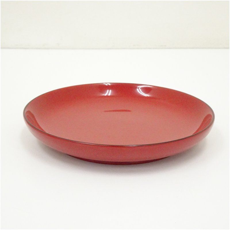 新品未使用卓上膳5 客うるし工芸米永　蝶蒔絵　銘々盆　懐石膳　５客　未使用 うるし芸 米永造 朱漆塗喜皿 銘々皿5客（共箱） 茶器 菓子器