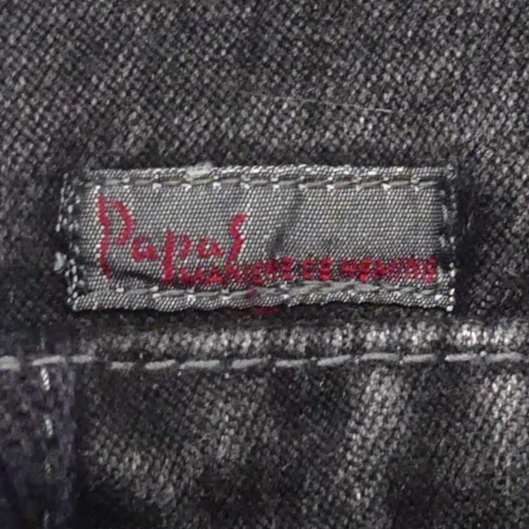 Papas パパス カバーオール デニムジャケット L 古着 黒 TN1797 - メルカリ