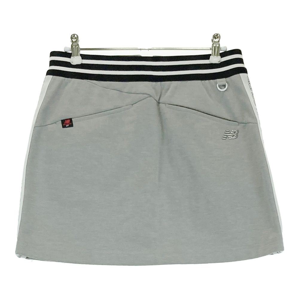 サイズ：0 NEW BALANCE GOLF ニューバランス  裏起毛 スカート  グレー系 [240101491943] ゴルフウェア レディース ストスト サイズ：1 NEW BALANCE GOLF ニューバランス 裏起毛 スカート