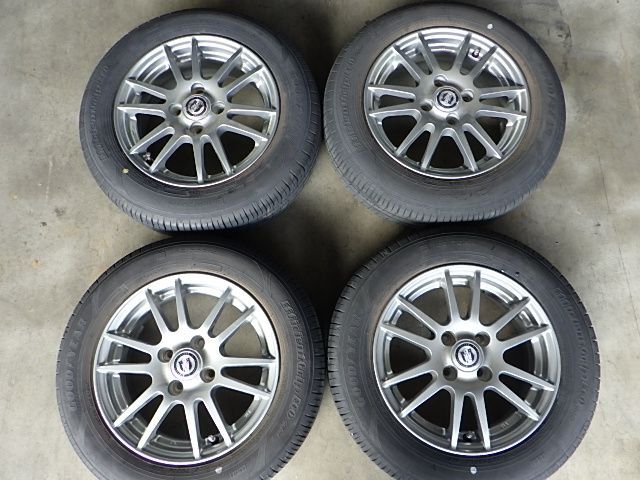 231-740 NIRVANA アルミホイール＆ラジアルタイヤ 165 70R14 ４本セット