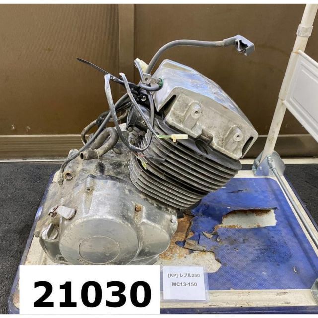 P KP 21030-11245 ホンダ レブル250 MC13-150 純正エンジン本体 MC06E