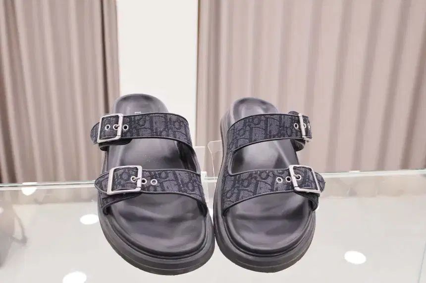 DIOR ディオール オブリーク アクア サンダル スリッパ 3SA135ZSA_H969 百貨店