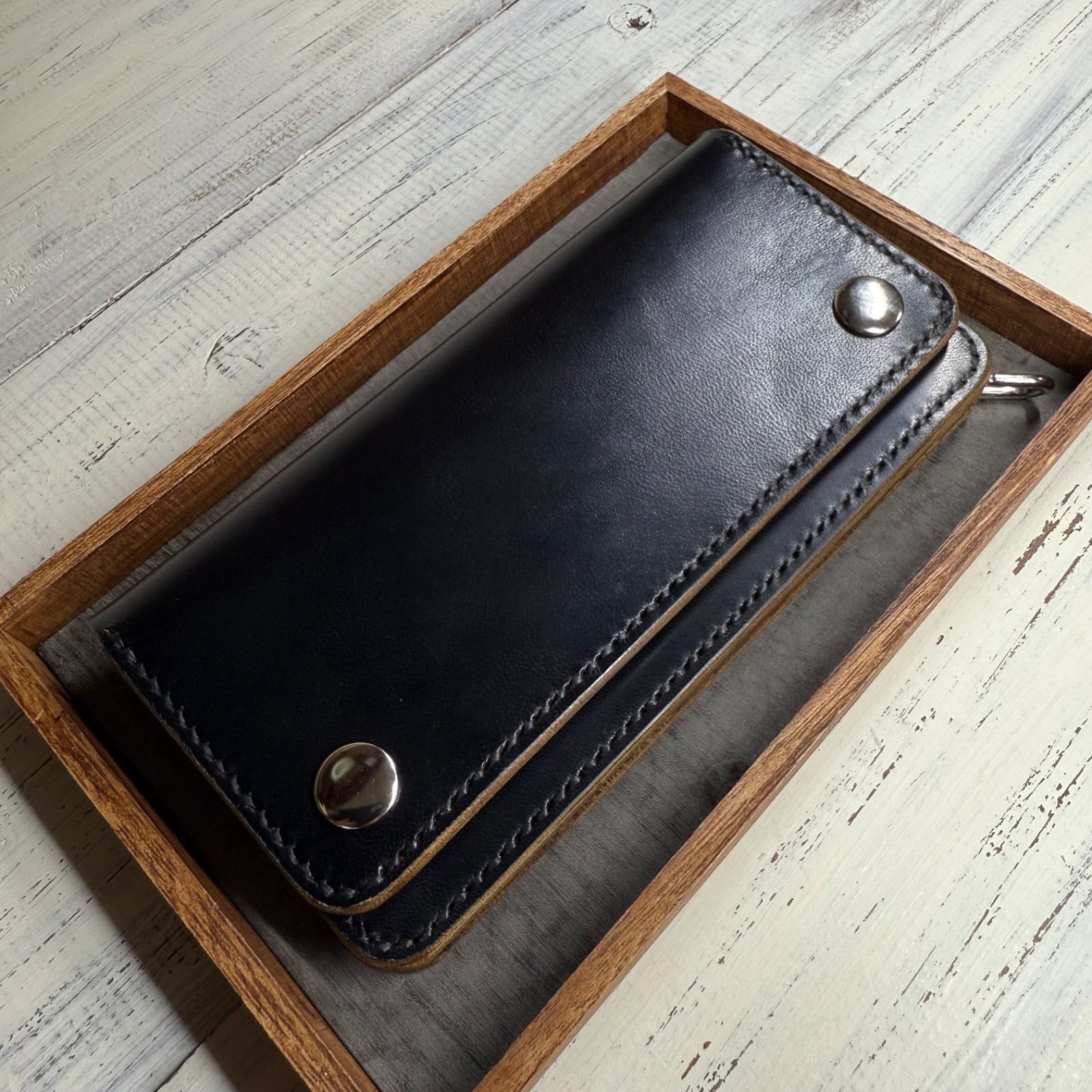 【トラッカーウォレット ロング】 2層 ホースバット シルバー　TALON トラッカーウォレット ロング 2層】 ホースバット シルバー TALON