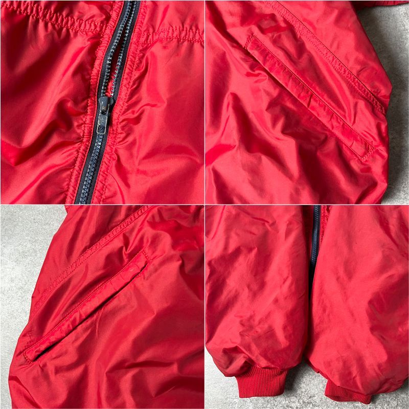 80s 旧タグ 89年製 USA製 Patagonia 裏フリース ナイロン ジャケット 