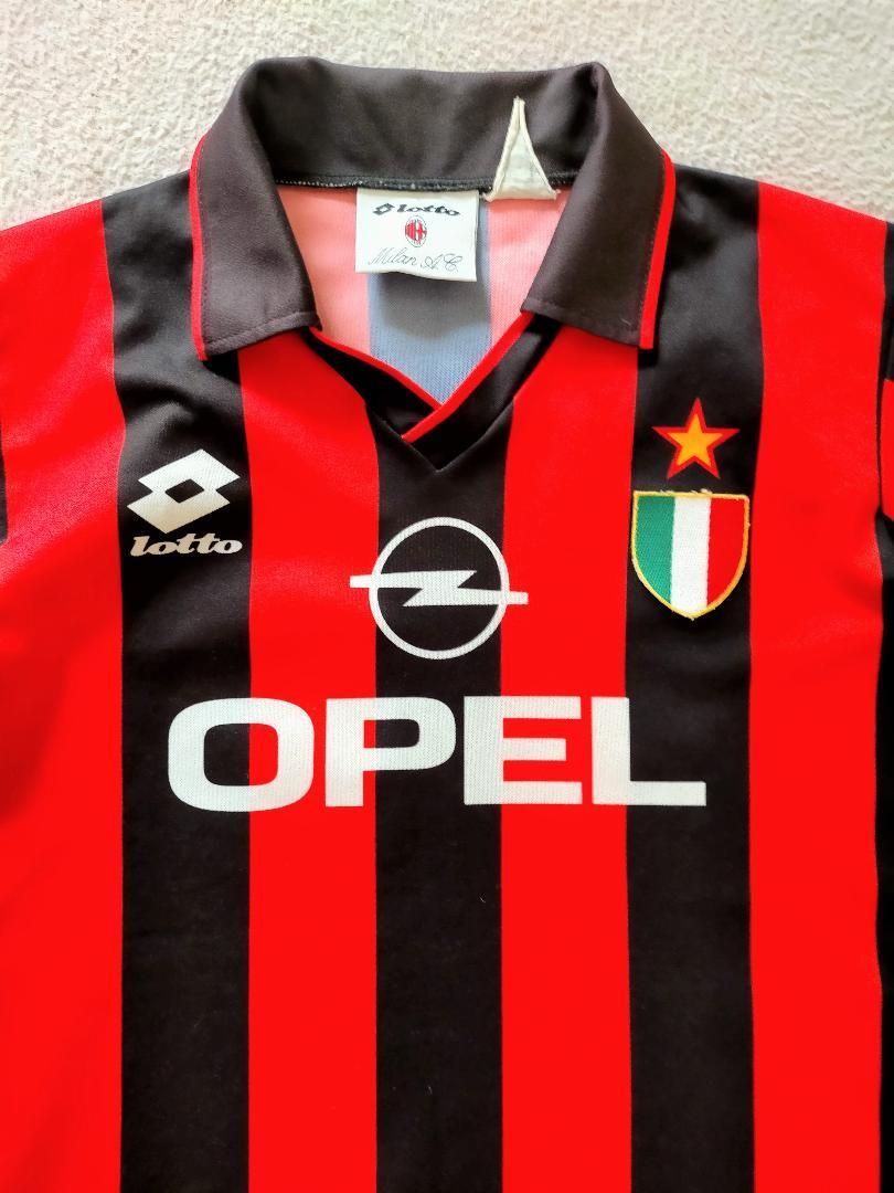 lotto AC MILAN ユニフォーム シャツ 9 lotto AC MILAN ユニフォーム シャツ 9 - メルカリ