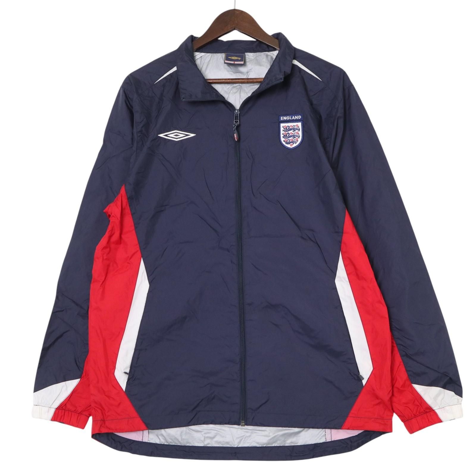 umbro アンブロ サッカー イングランド代表 ナイロンジャケット umbro アンブロ サッカー イングランド代表 ナイロンジャケット