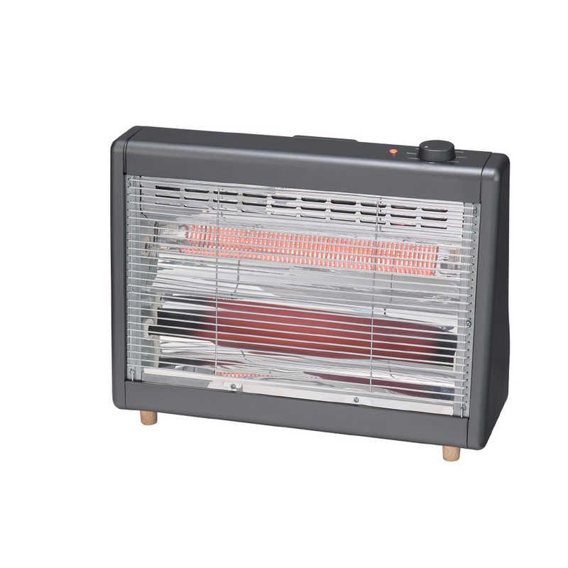 ユアサ ワイドハイブリッドヒーター 1000W カーボンヒーター シーズヒーター グレー YKT-WCS1000G-H