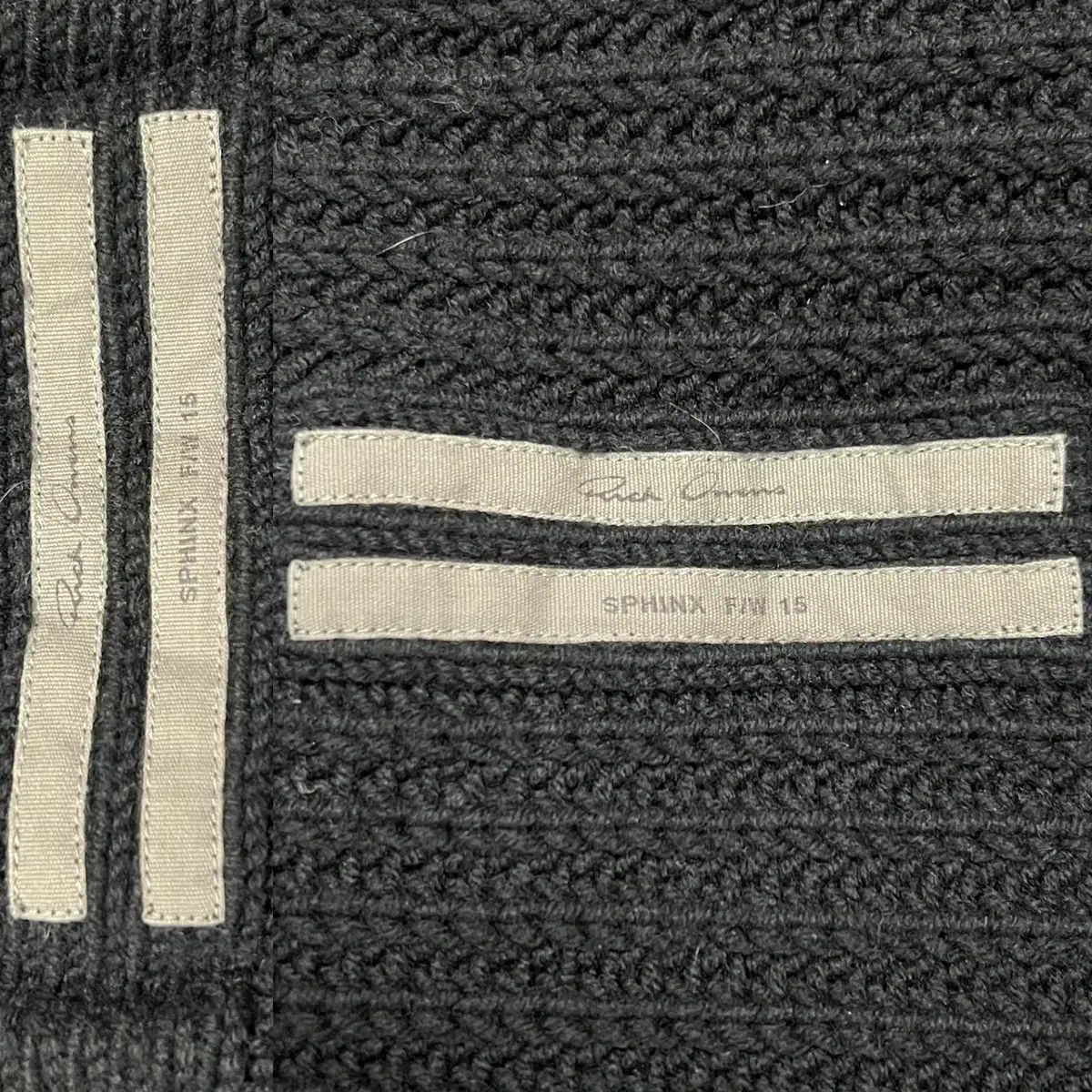 S RICK OWENS(リックオウエンス) 15FW 」 SPHINX ウール 