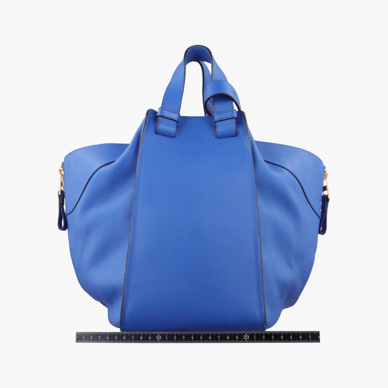 ロエベLoeweハンモック ブルー レザー 261609