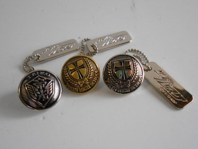 ♯Kbt28IZ黒子のバスケ校章ボタンスイングSP全7種 高校