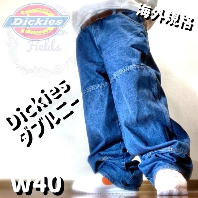 Dickies古着 ブルーデニム 10年代 ビッグサイズ ワイドペインター