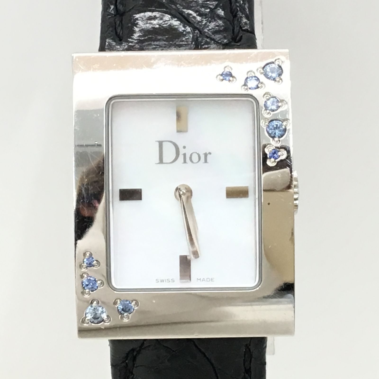 稼働 Christian Dior 腕時計 パンディオラ CDロゴ 1636