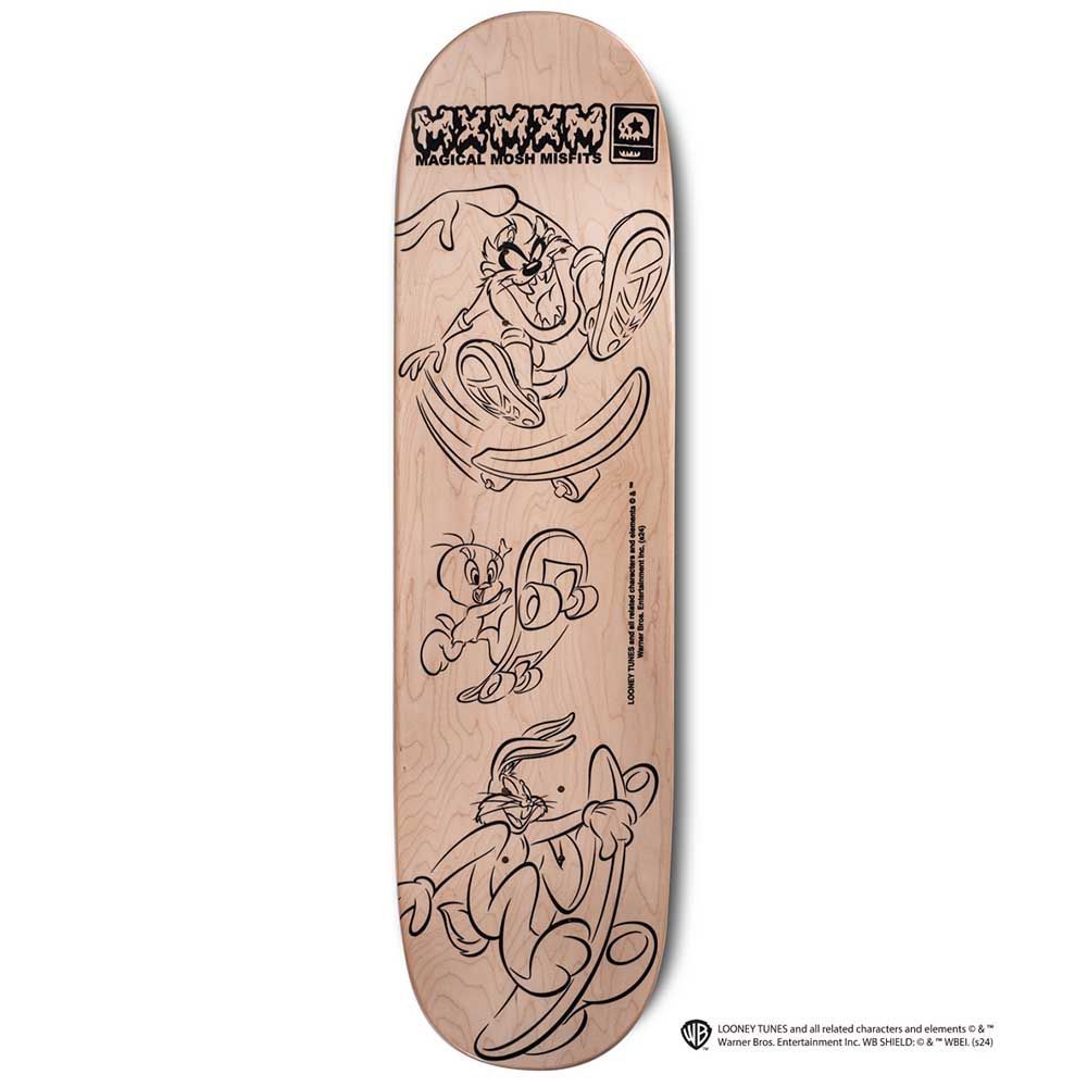 MAGICAL MOSH MISFITS マジカルモッシュミスフィッツ MxMxM LOONEY TUNES x MxMxM “MAGICAL  ROCK” DECK スケートボード デッキ スケボー SKATEBOARD - メルカリ