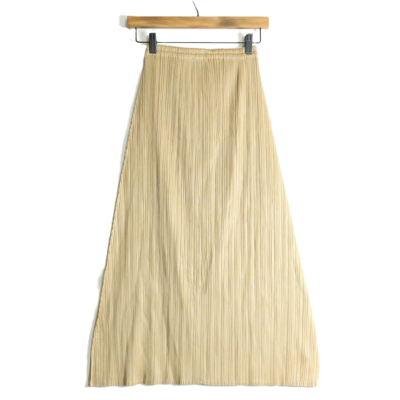 美品/PLEATSPLEASE /イッセイミヤケ/プリーツスカート/サイズ1 極美品】プリーツプリーズ PLEATS PLEASE イッセイミヤケ☆ロング丈