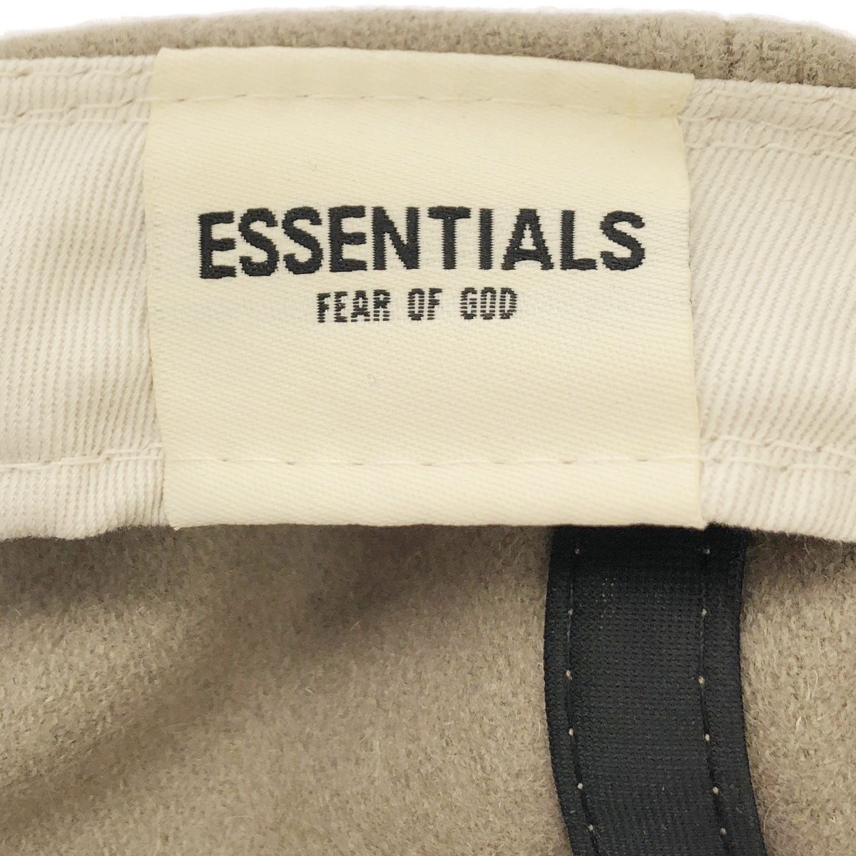 Fear of god essentials ウール　キャップ　ベージュ ESSENTIALS FEAR OF GOD エッセンシャルズ フィア オブ ゴッド