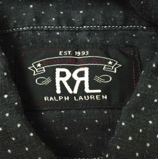 RRL レイルマン ポルカドットシャツ　アラスカ　デップ　グランメゾン 000000002861_1A8rF8i.jpg