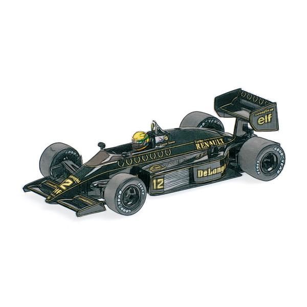 新品 MINICHAMPS 1/43 ロータス ルノー 98T アイルトン・セナ
