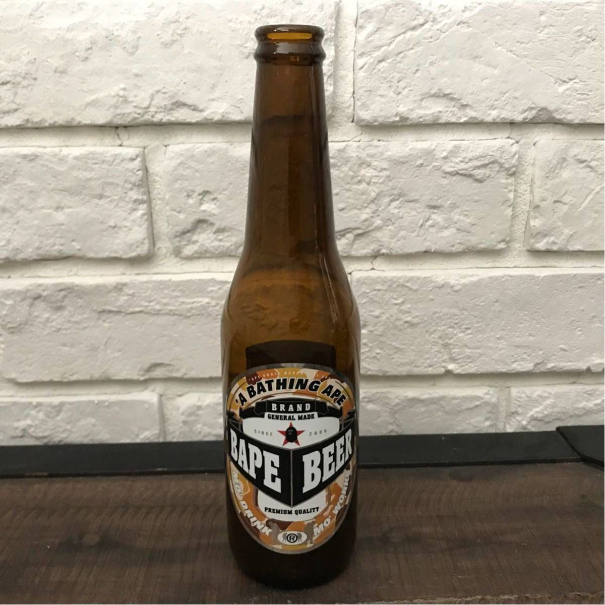 bape beer ape 空き瓶 BAPE® BEER GIVEAWAY bape beer ape 空き瓶 BAPE® BEER GIVEAWAY