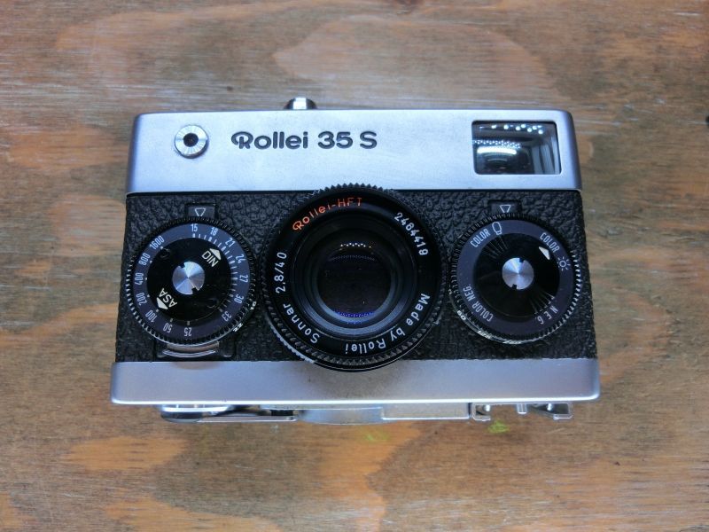 【完動品・美品】Rollei 35 ローライ35 シルバー　ドイツ製　露出計OK 7548 良品 Rollei 35S 露出計OK 最上級機種 シルバー - メルカリ