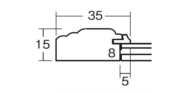 大額 5705(魁5) 賞状額 大賞 ブラウン