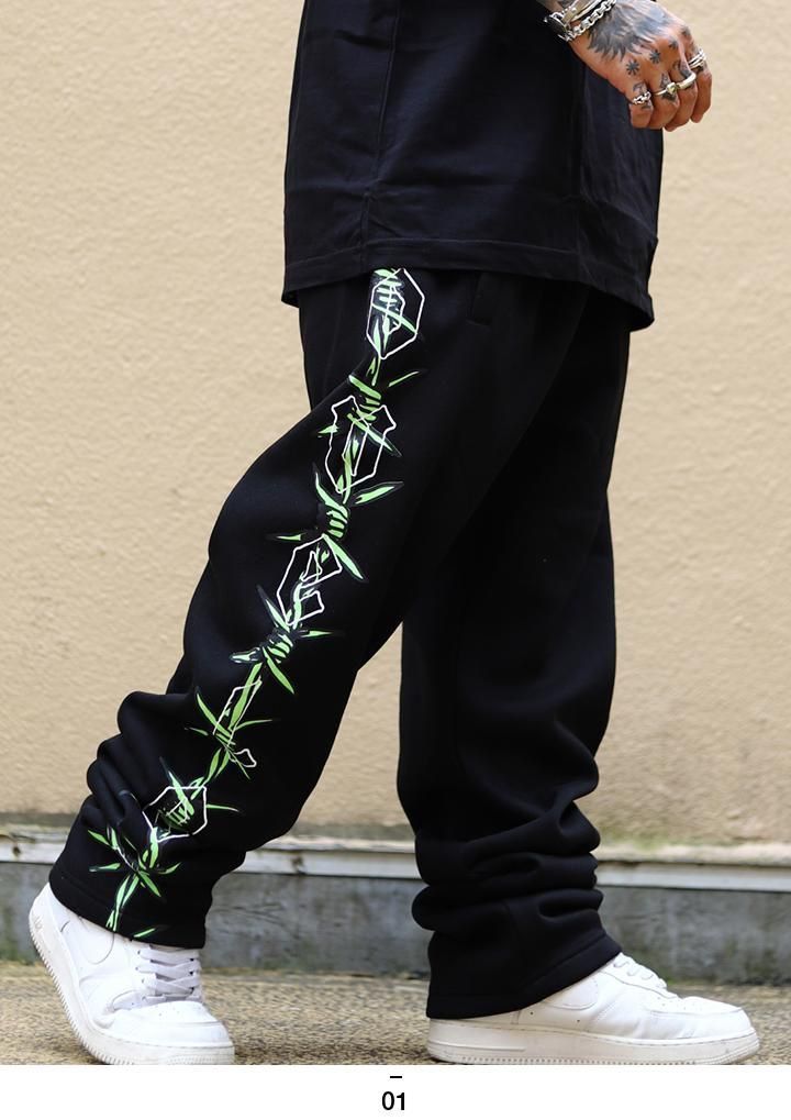 スウェットパンツ 裏起毛 メンズ 秋冬秋冬用 黒 大きいサイズ リーズン