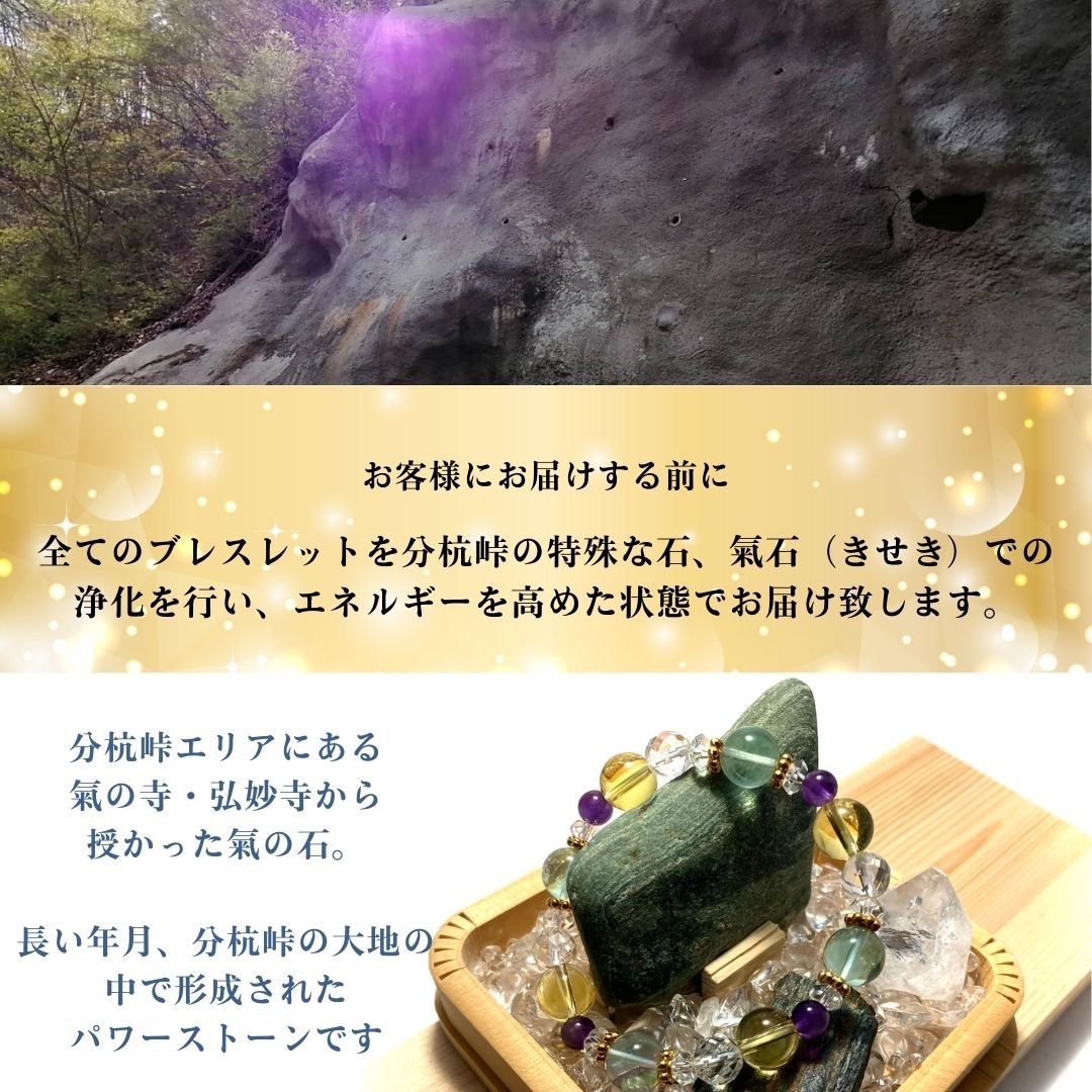 メルカリshops 3月 誕生日石ブレスレット アクアマリン 幸福 自由 勇敢 天然石ブレスレット