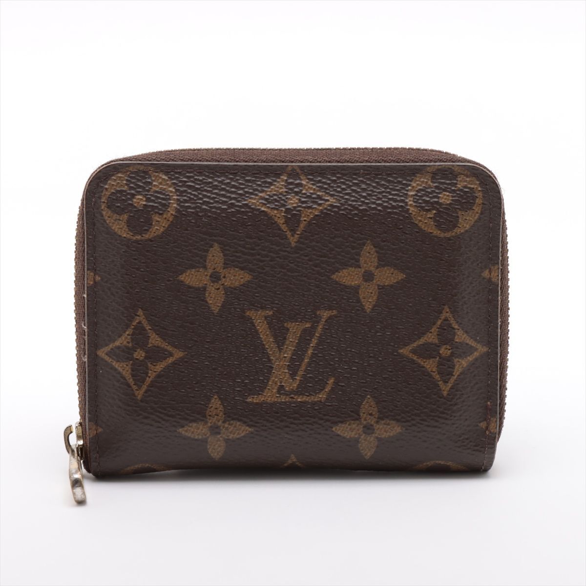 LOUIS VUITTON ルイ ヴィトン モノグラム ジッピー･コインパース コインケース 小銭入れ M60067 ブラウン フランス製