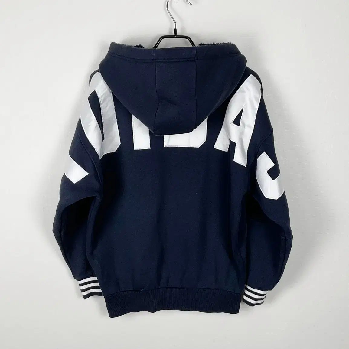 アディダス/ブラッシュド ビッグロゴ フード付きTシャツ パーカー M 95 /ラデン