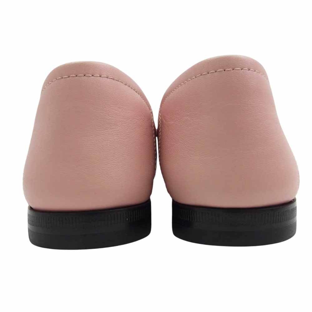 GUCCI グッチ　ホースビットローファー　ピンク34 GUCCI グッチ ホースビット ローファー ピンク系 34【中古