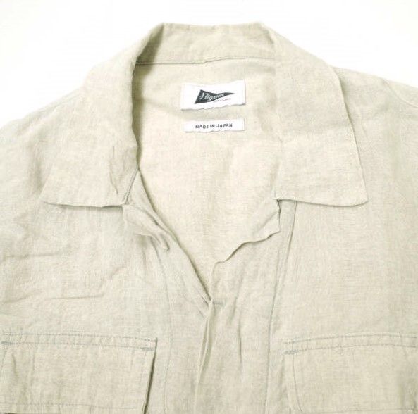 Pilgrim Surf+Supply ピルグリム サーフ+サプライ 日本製 Olivia Relaxed Linen Army Jacket リラックスリネンアーミージャケット 37-18-0126-791 1 NATURAL BEAMS M-65 ミリタリー アウター【中古】【Pilgrim Surf+Supply】 Pilgrim Surf+Supply ピルグリム サーフ+サプライ 日本製 Olivia
