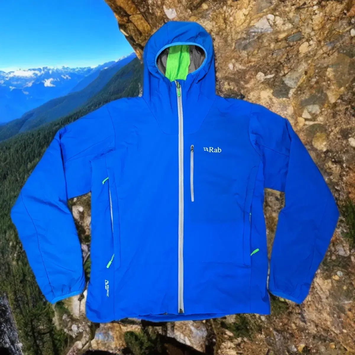 Rab ストラタ フーディー パーテックス マイクロライト ジャケット L