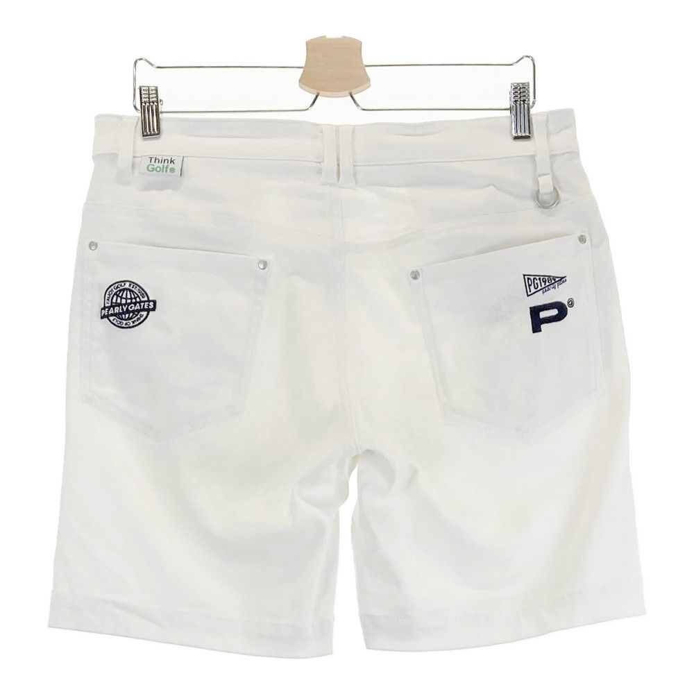 PEARLY GATES ゴルフ ハーフパンツ サイズ5 ホワイト サイズ：5 PEARLY