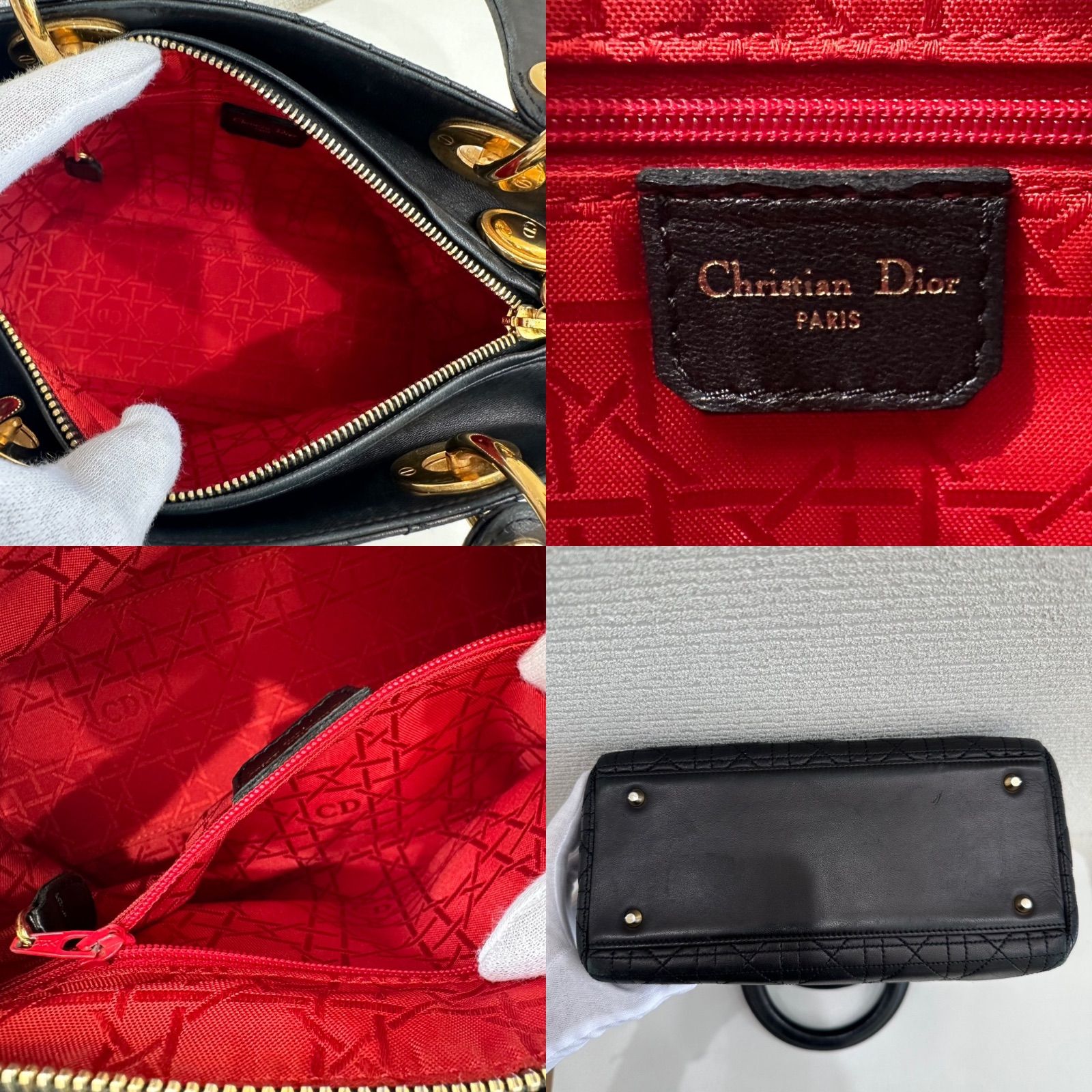 Christian Dior クリスチャン ディオール レディディオール カナージュ