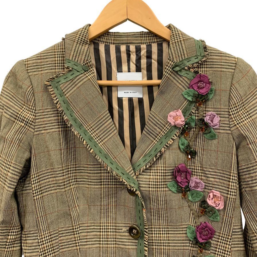 モスキーノ チェックジャケット ファッション MOSCHINOモスキーノ